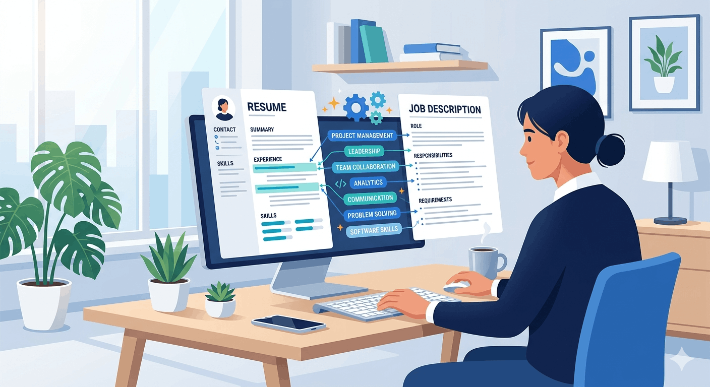 How to tailor your resume to a job description